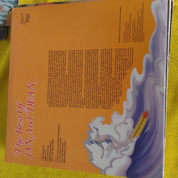 The Best of Jan and Dean Vinyl Record - Picture 2 of 2